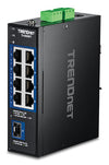 TRENDnet 9-Port Industrie-Switch – Robust, 2.5G und 10G SFP+