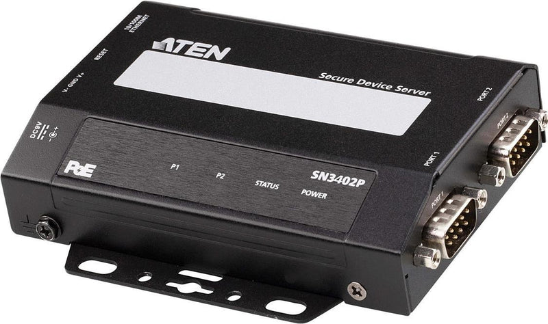 ATEN Geräteserver – 2 Anschlüsse, PoE-fähig