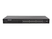 INTELLINET Netzwerk-Switch – 24 Ports, Gigabit-Geschwindigkeit