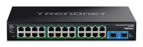 TRENDnet Rackmount Switch – 26 Ports, robust für Industrie