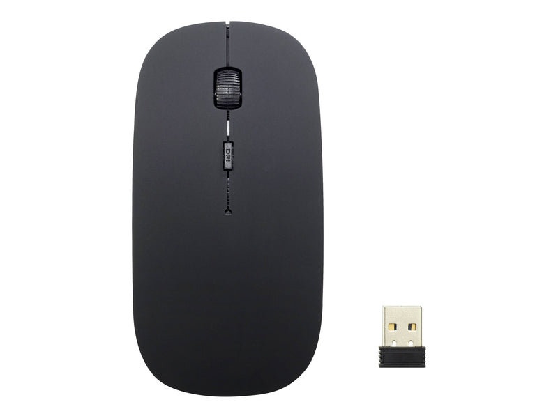 Renkforce Kabelloses Tastatur-Maus-Set – Deutsch, Spritzwassergeschützt