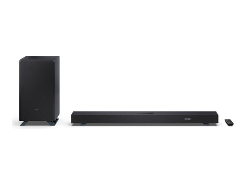 Sharp Soundbar mit Subwoofer – Kabelloser Bass, klarer Klang