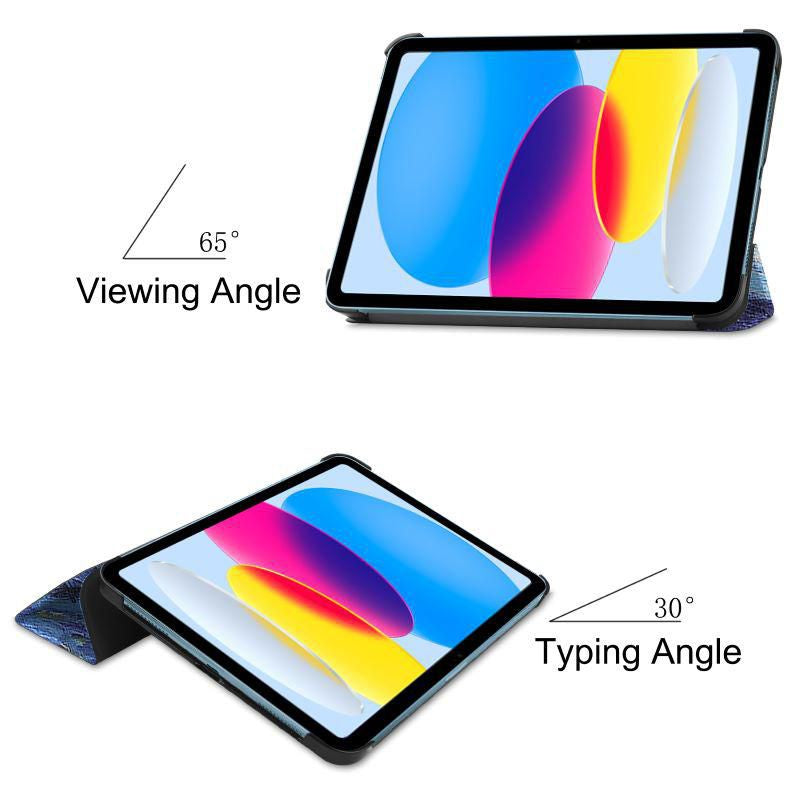 EET Tablet-Hülle für iPad 10. Gen – Auto-Wake, Sternenhimmel-Design