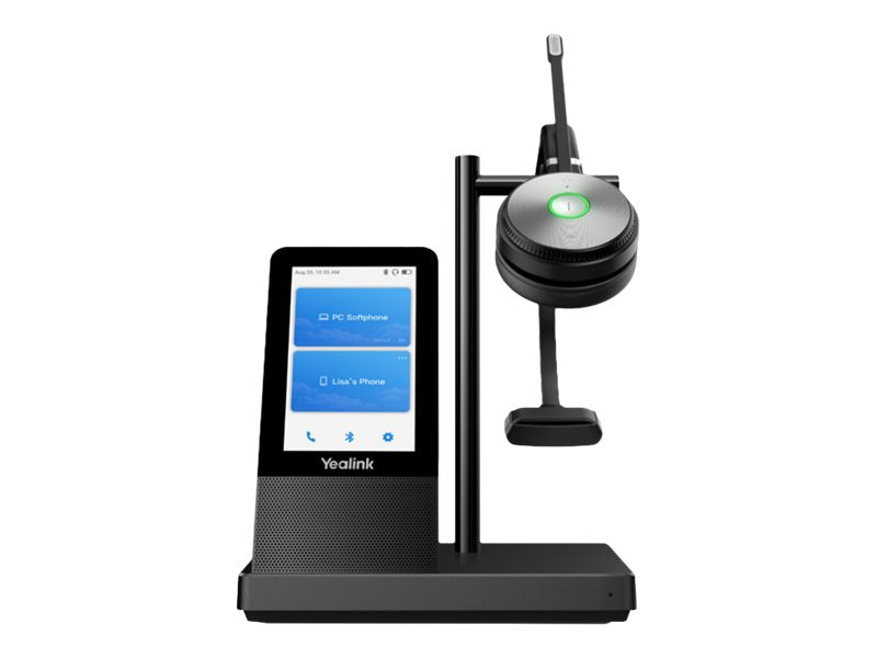 Yealink DECT Headset – Kabellos, Touchscreen-Basis