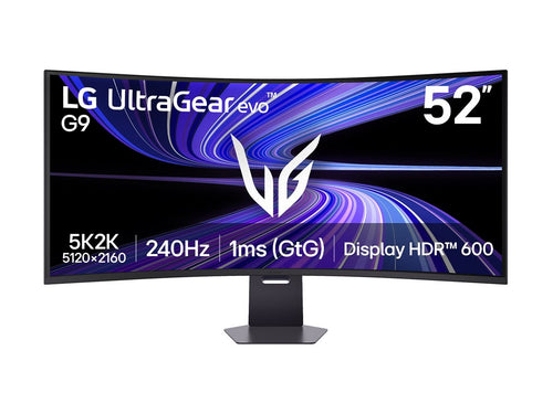 LG UltraGear 52" Monitor – 5120x2160 Pixel, 1 ms Reaktionszeit