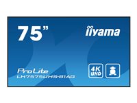 Iiyama 75" LCD-Display – 4K UHD, IPS-Technologie