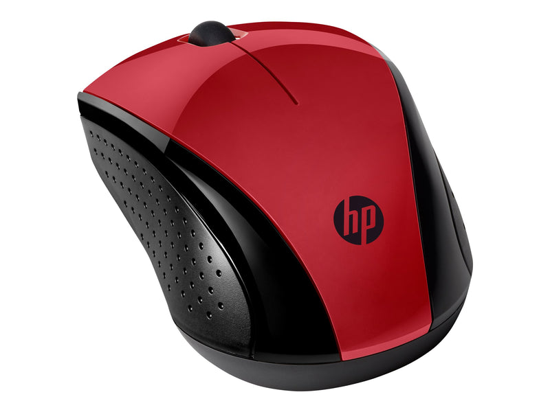 HP Kabellose Maus – 3 Tasten, USB-Empfänger, Sunset Red