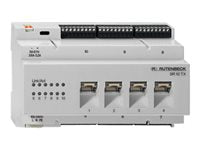 Rutenbeck Gigabit-Switch – 10 Anschlüsse, DIN-Schienen-Montage