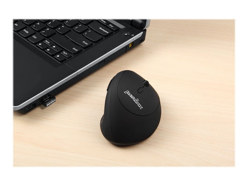 PERIXX Ergonomische USB-Maus – Kabellos, für Rechtshänder