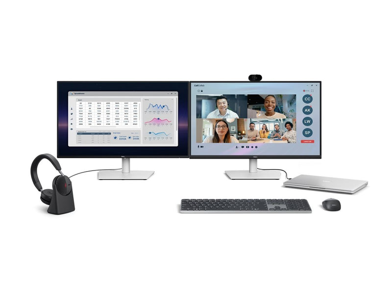 Dell 27" LED-Monitor – QHD, USB-C-Anschluss