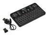 JOY-IT Mini Wireless Tastatur – RGB Licht, Touchpad