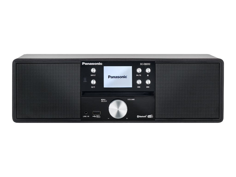 Panasonic Kompakt-Stereoanlage – CD-Player, Bluetooth