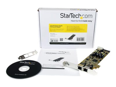 StarTech Dual-Port Netzwerkkarte – Gigabit Ethernet, PoE-Unterstützung