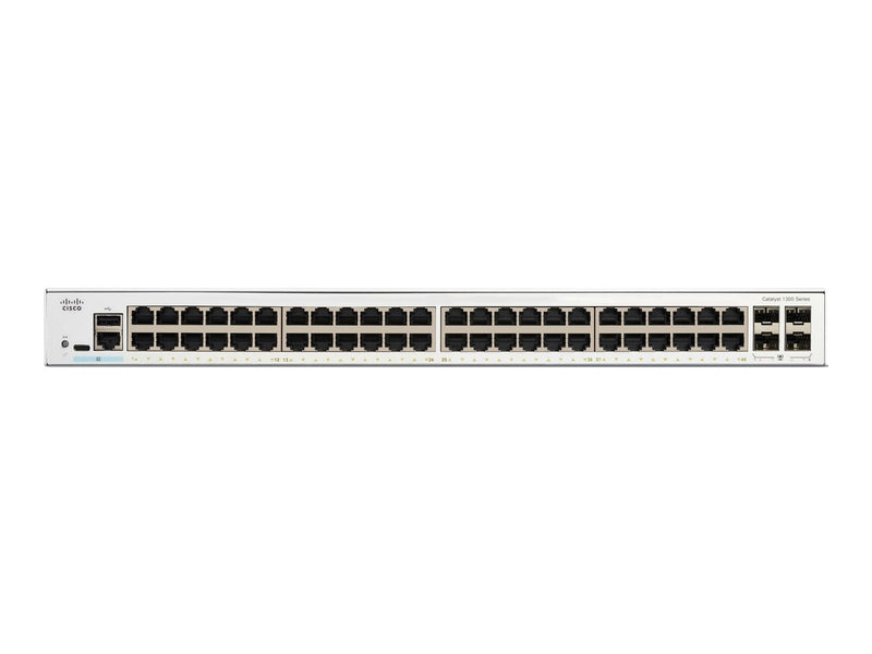 Cisco Netzwerk-Switch – 48 Anschlüsse, 1 Gbps Geschwindigkeit