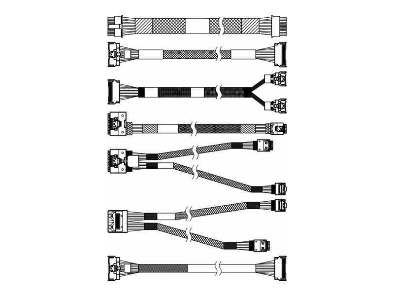 Lenovo Speicherkabelkit – Für 2,5" NVMe Chassis