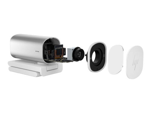 HP 4K Streaming Webcam – KI-optimierte Bildqualität, USB-Anschluss