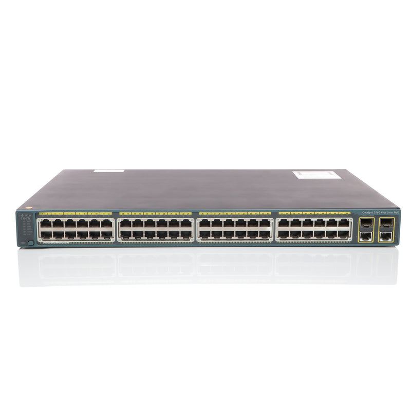 Cisco Netzwerk-Switch – 48 Anschlüsse, PoE-Unterstützung