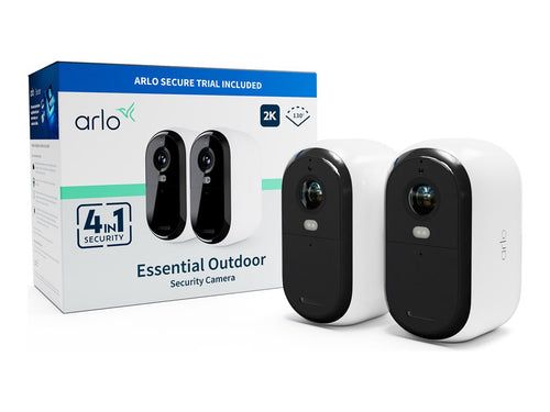 ARLO Überwachungskamera 2er-Set – Wetterfest, 2K-Auflösung