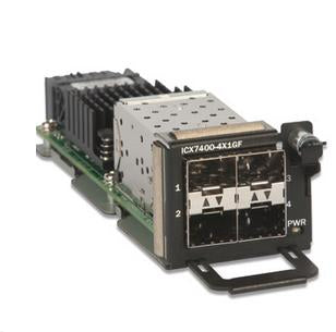 Broadcom Erweiterungsmodul – 4 Gigabit-Ports für Brocade Switch