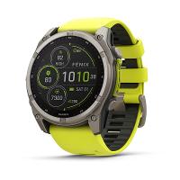 Garmin Fenix 8 Solar Uhr – Titan, Solarbetrieben
