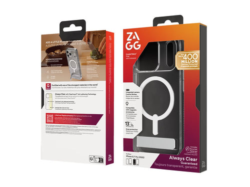 ZAGG iPhone 17 Pro Max Hülle – MagSafe & Standfunktion