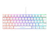 DELTACO Gaming-Tastatur – RGB-Beleuchtung, Mechanische Tasten