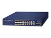 PLANET Switch – 16 PoE+ Ports für einfache Netzwerke