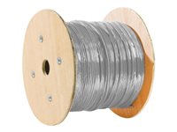 Exertis Patchkabel Cat.6A – 500 m Trommel, S/FTP, grau