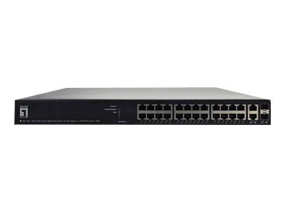 LevelOne 26-Port Gigabit Switch – PoE für einfache Netzwerke
