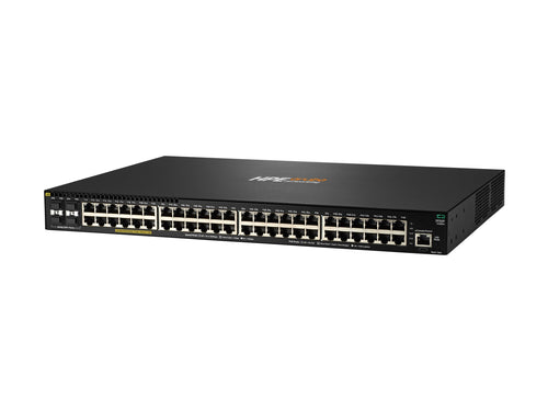 HP Enterprise Aruba Switch – 48 Anschlüsse, PoE+ Unterstützung