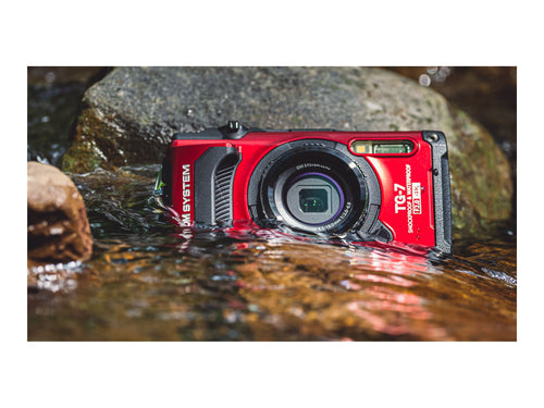 OLYMPUS Kompaktkamera – 12 MP, 4K-Video, wasserdicht bis 15 m
