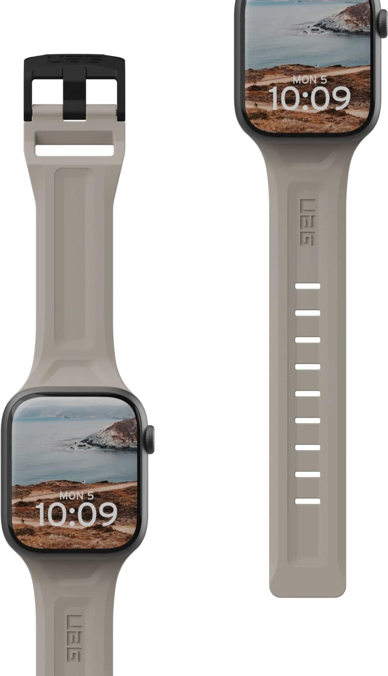 UAG Scout Silikon-Uhrarmband – Für Apple Watch, Titan-Look