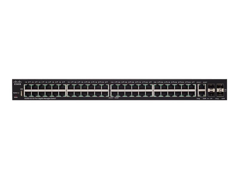 Cisco Managed Switch – 52 Ports, Gigabit Ethernet