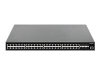 INTELLINET Managed Switch – 54 Anschlüsse, PoE+ Unterstützung