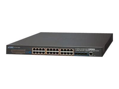 Planet Technology 24-Port Switch – Gigabit Ethernet, PoE+ Unterstützung