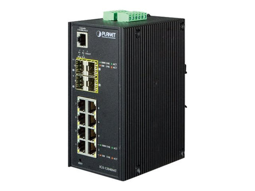 Planet Technology Netzwerk-Switch – 12 Anschlüsse, Gigabit Ethernet