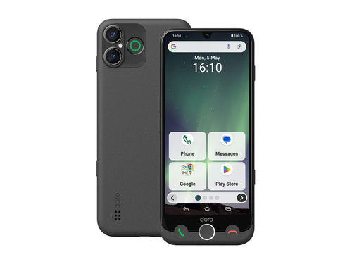 Doro Aurora A30 Smartphone – Einfach zu bedienen, Dual-SIM