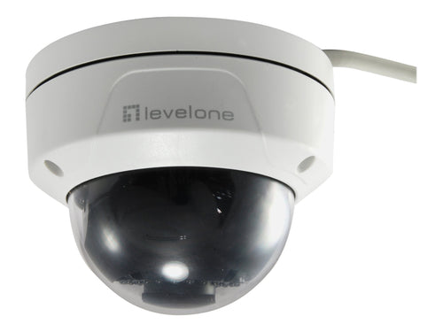 LevelOne Dome IP-Kamera – wetterfest, vandalismussicher