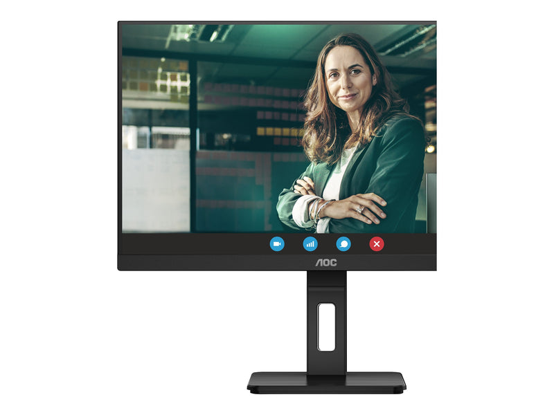 AOC 24" LED-Monitor – Full HD, integrierte Webcam
