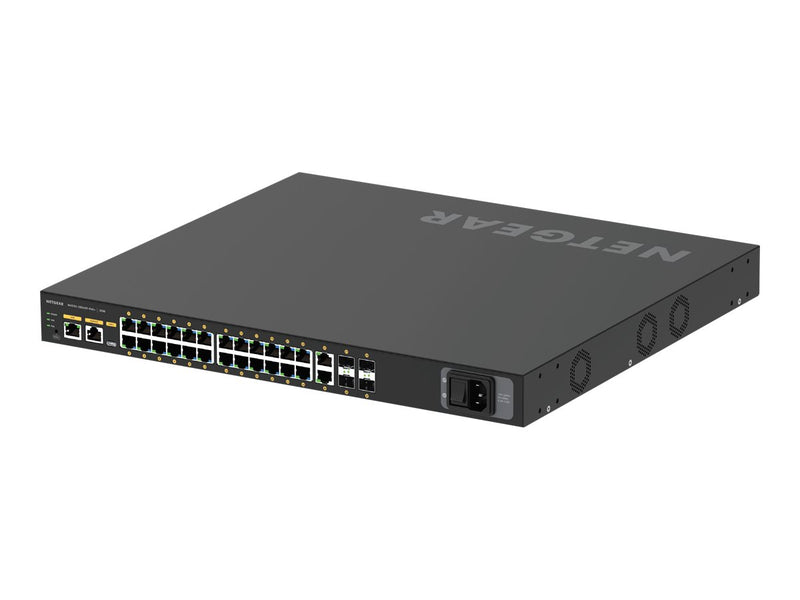 Netgear Managed Switch – 24 PoE+ Ports, 480W Leistung