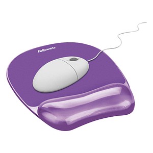 Fellowes Mauspad – Komfortable Handgelenkauflage, violett