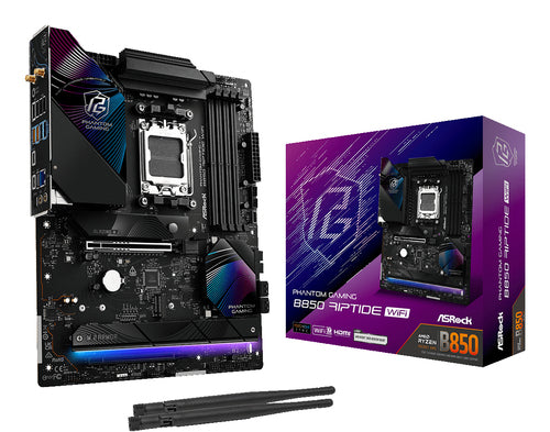 ASRock Motherboard – WiFi, USB-C, Ryzen kompatibel