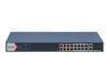 Hikvision Netzwerk-Switch – 16 PoE-Ports, Desktop