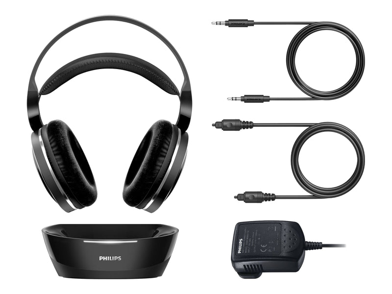 Sony Philips Kabellose TV-Kopfhörer – Störungsfreier Sound, 30 m Reichweite
