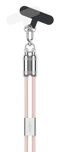 ANSMANN USB-Kabel – Lightning auf USB-C, 1,2 m, Pink