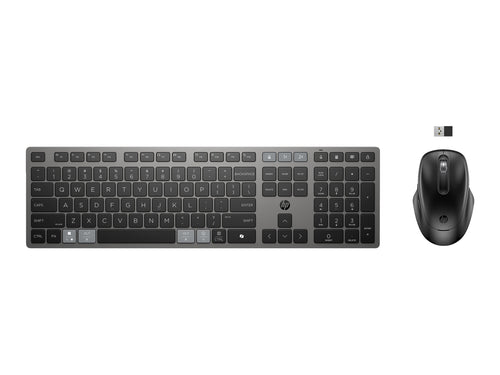 HP Kabellose Tastatur und Maus – Wiederaufladbar, für Büro geeignet