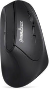 PERIXX Funk-Maus – Ergonomisch, Vertikal für Rechtshänder