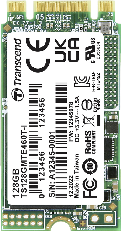 Transcend Interne SSD – 128 GB Speicher, schnelle Datenrate