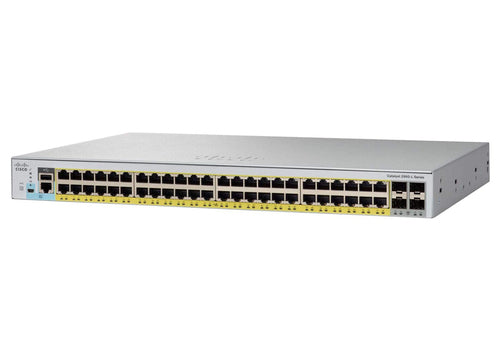 Cisco Netzwerk-Switch – 48 Ports, PoE+ für kleine Unternehmen