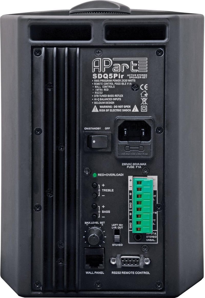Apart Aktivlautsprecher-Set – 60 Watt, Zweiweg-System